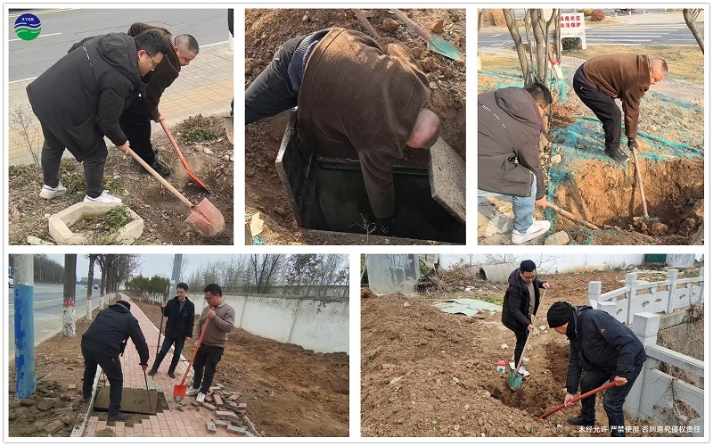 夜幕下，南湾水厂流淌着“琼”舞
